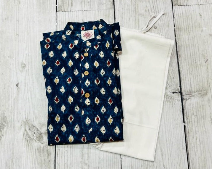 Cotton Older Boy's Kurta /Pants
