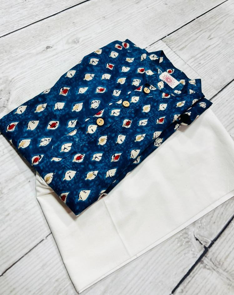 Cotton Older Boy's Kurta /Pants
