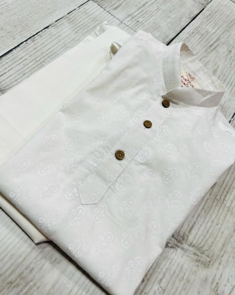 Cotton Older Boy's Kurta /Pants