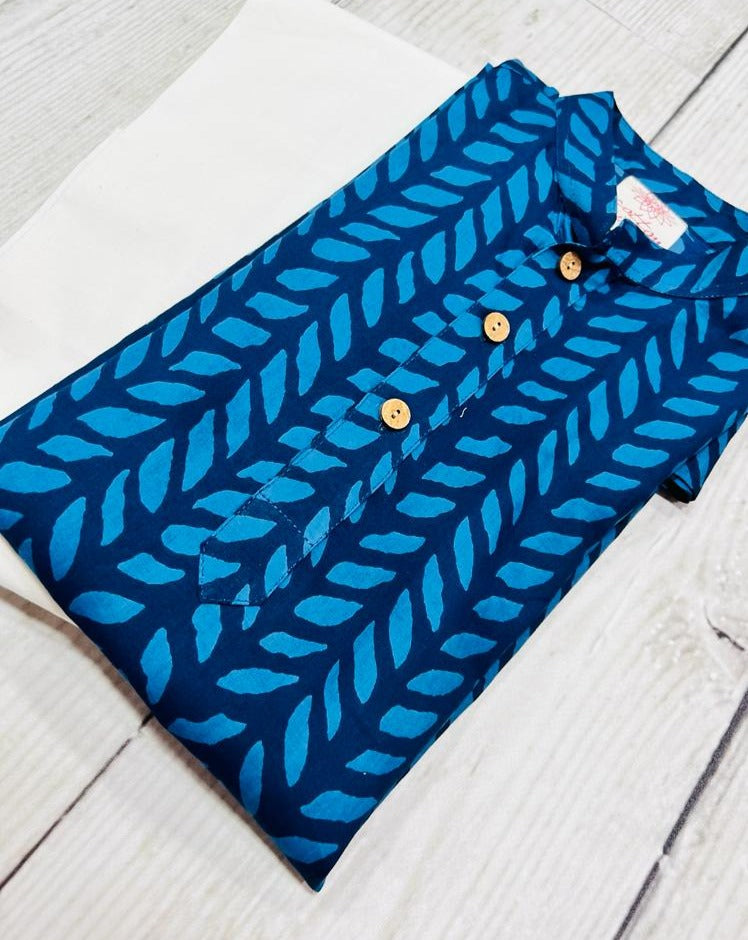 Cotton Older Boy's Kurta /Pants