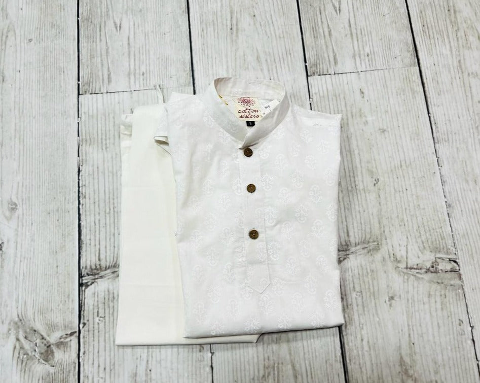 Cotton Older Boy's Kurta /Pants
