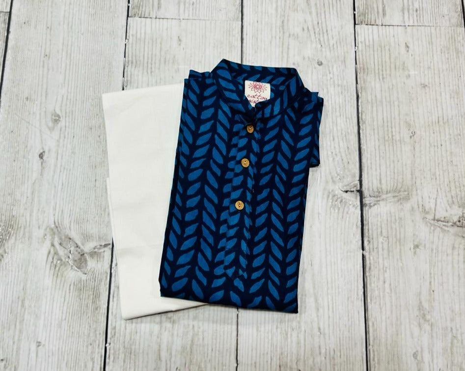 Cotton Older Boy's Kurta /Pants