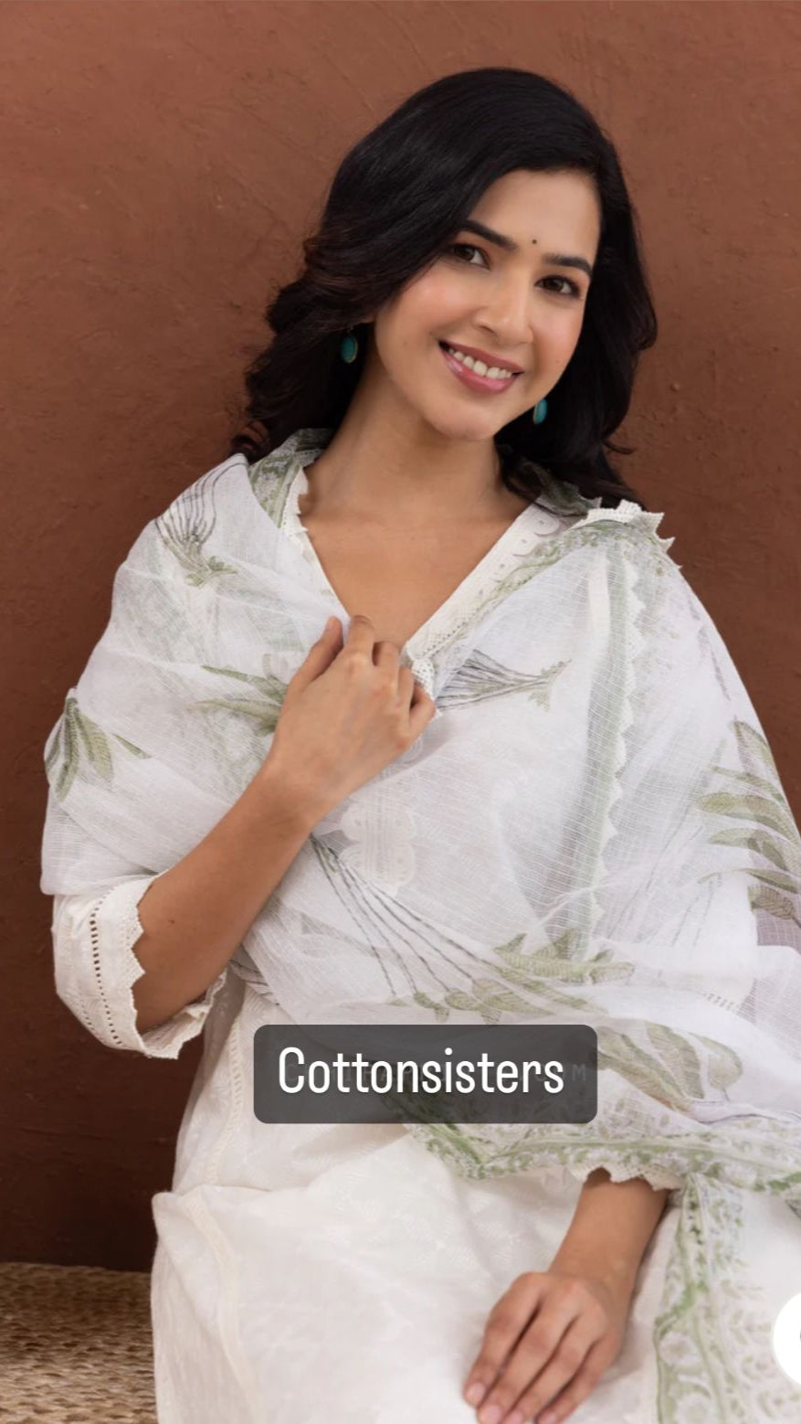 Cotton White Suit