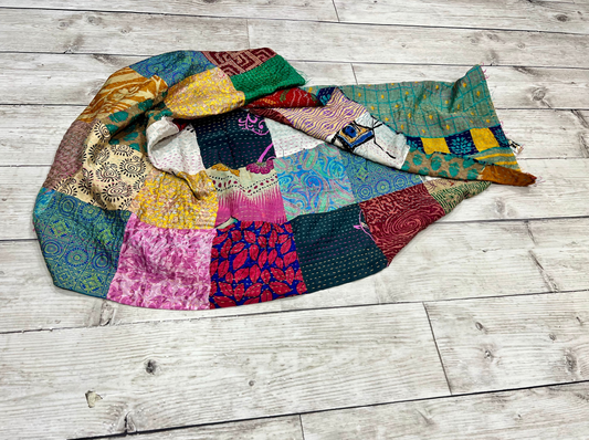 Cotton/ Silk Patchwork Dupatta