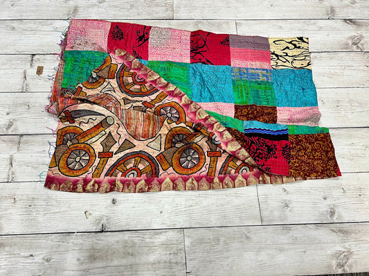 Cotton/ Silk Patchwork Dupatta