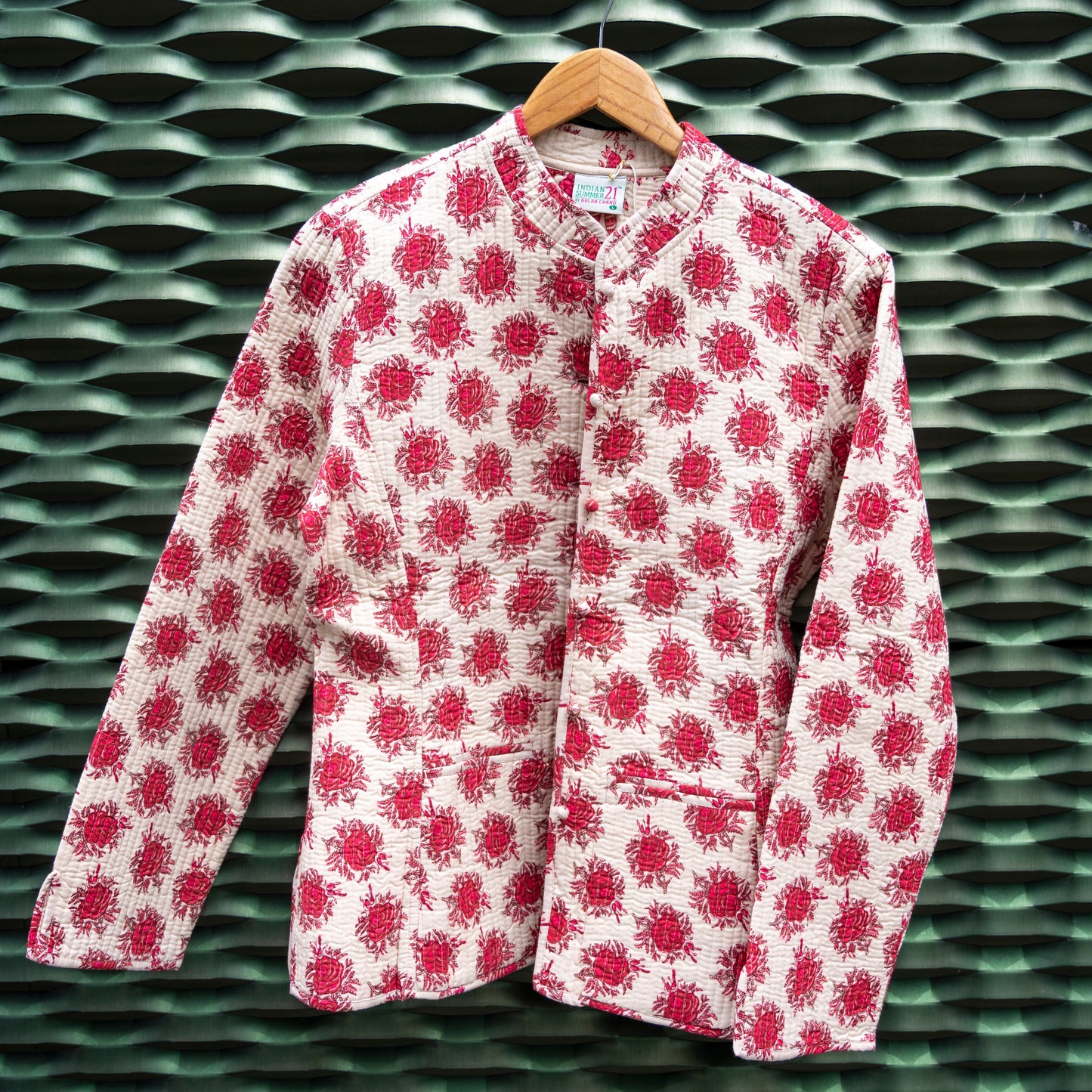 Cotton Reversible Cream/ Red Jacket